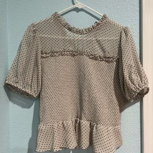 Women’s Express L size peplum top
